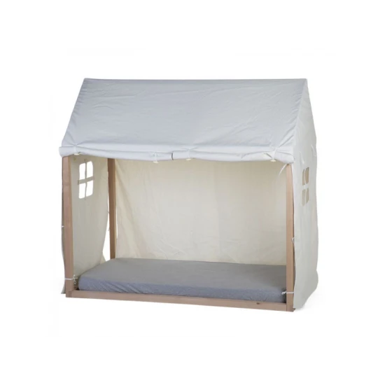 Childhome White 70×140 cm – Textilbezug für Hausbett-Gestell