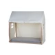 Childhome White 70×140 cm – Textilbezug für Hausbett-Gestell