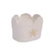 Ein schöner und funktionaler Blumenkorb für das Kinderzimmer.