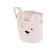 Spielzeugkorb Teddy Off White 25x20x20 cm