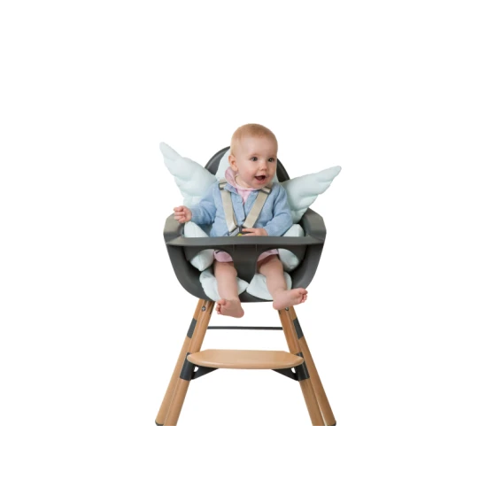 Childhome 2-in-1-Stuhl Evolu 2 Natural/Anthrazit CHEVOCHNA