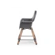 Childhome 2-in-1-Stuhl Evolu 2 Natural/Anthrazit CHEVOCHNA