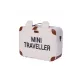 Kinderreisekoffer Teddy Off White, ideal für Kinder zum Reisen.