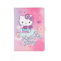 Notizbuch mit Magnetverschluss Angel Hello Kitty Pastel Pink