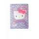 B6-Notizbuch mit 3D-Figur Blau Hello Kitty Pastel Pink