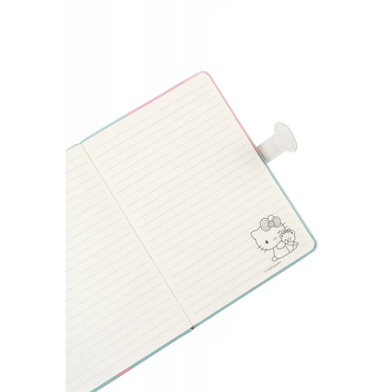 Notizbuch mit Magnetverschluss Heart Hello Kitty Pastel Pink