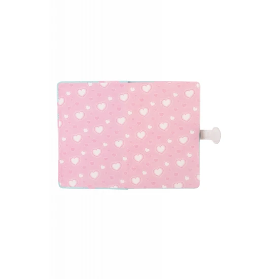 Notizbuch mit Magnetverschluss Heart Hello Kitty Pastel Pink
