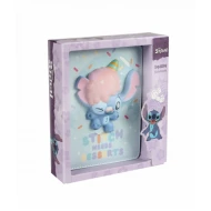 Notizbuch B6 mit 3D-Figur Dessert Stitch Pastel