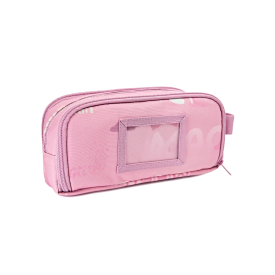 Ein hochwertiges rosa Happy Color Federmäppchen ist ein Muss für jedes Schulkind.