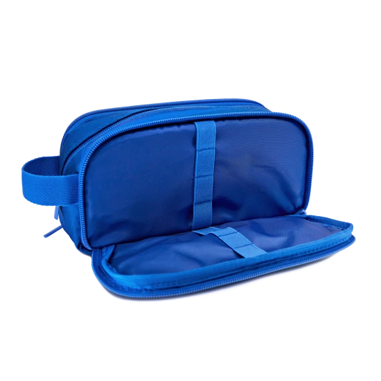 Ein hochwertiges blaues Federmäppchen von Tiger Blue ist ein Muss für jeden Schuljungen.