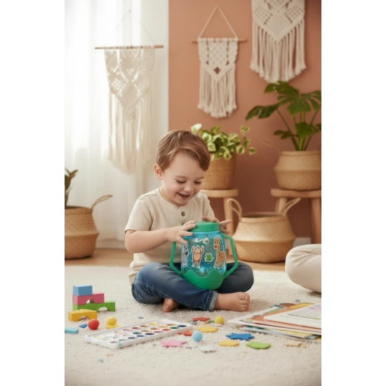 DIY-Sensorikflasche ZOO – erschaffe deine eigene Tierwelt