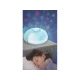 Nachtlampe mit Projektion Blau