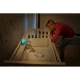 Nachtlampe mit Projektion Blau