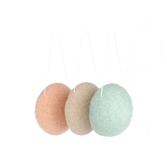 Jané Natürlicher Konjac-Waschschwamm 3 Stück