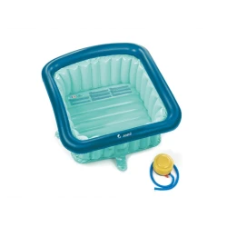 Aufblasbare eckige Babybadewanne