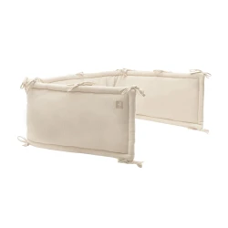 Nestchen fürs Babybett 180x30cm Little Waffle Sand