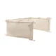 Nestchen fürs Babybett 180x30cm Little Waffle Sand