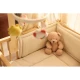Nestchen fürs Babybett 180x30cm Little Waffle Sand