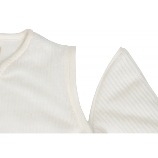 Schlafsack 2in1 60cm Rib Ivory Jollein Schlafsack 2in1 60cm Rib Ivory