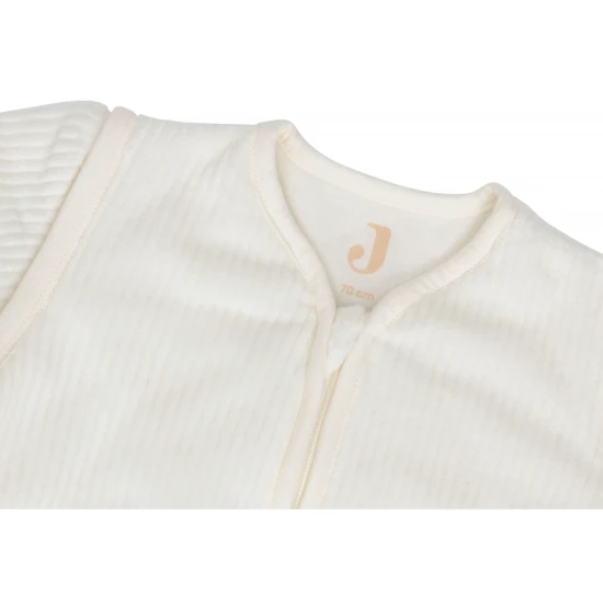 Schlafsack 2in1 70cm Rib Ivory Jollein Schlafsack 2in1 70cm Rib Ivory