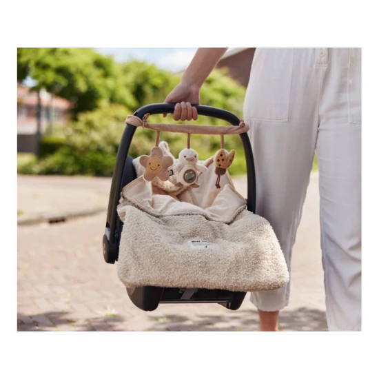 Fußsack für den Autositz Boucle Naturel Jollein Fußsack für den Autositz Boucle Naturel