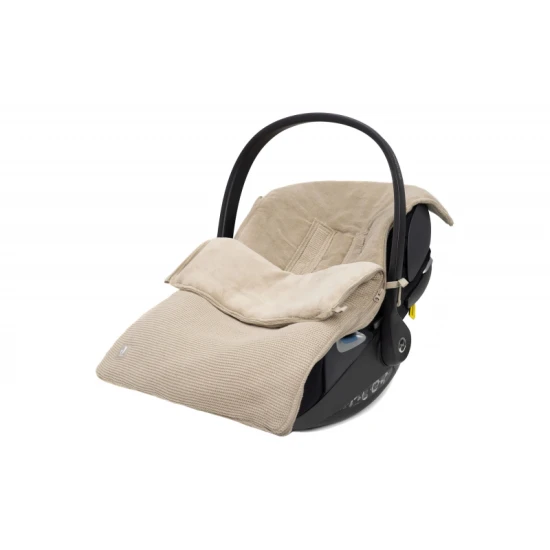 Fußsack für den Autositz Basic Knit Olive Green Jollein Fußsack für den Autositz Basic Knit Olive Green