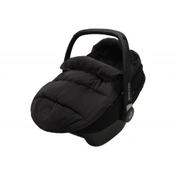 Fußsack für den Autositz Puffed Black