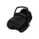 Fußsack für den Autositz Puffed Black Jollein Fußsack für den Autositz Puffed Black
