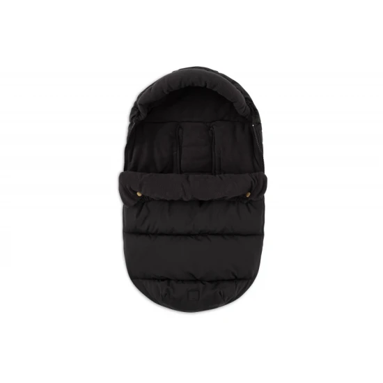 Fußsack für den Autositz Puffed Black Jollein Fußsack für den Autositz Puffed Black