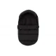 Fußsack für den Autositz Puffed Black Jollein Fußsack für den Autositz Puffed Black