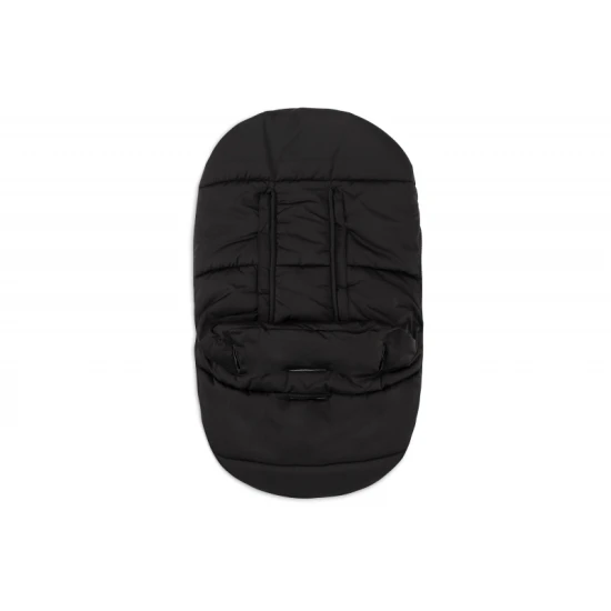 Fußsack für den Autositz Puffed Black Jollein Fußsack für den Autositz Puffed Black