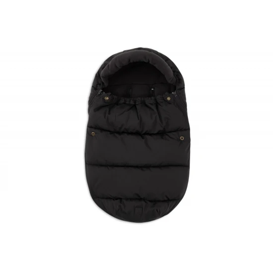 Fußsack für den Autositz Puffed Black Jollein Fußsack für den Autositz Puffed Black