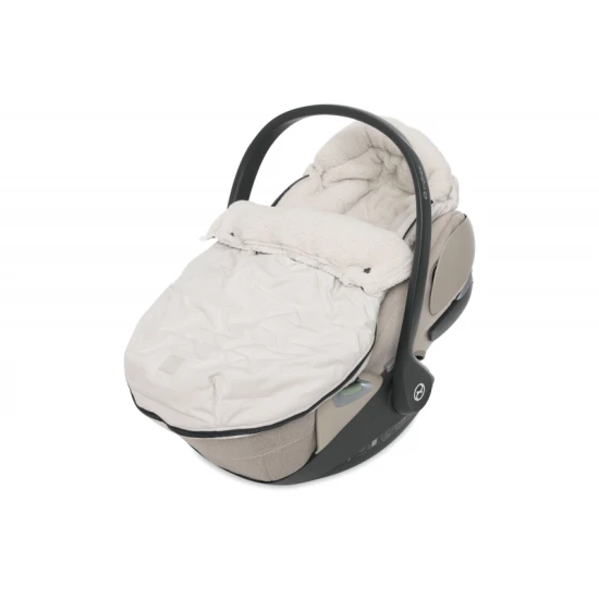 Fußsack für den Autositz Embossed Sand Jollein Fußsack für den Autositz Embossed Sand