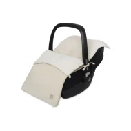 Fußsack für den Autositz Little Waffle Sand