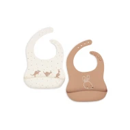 Silikon-Lätzchen Kangaroots, 2 Stück