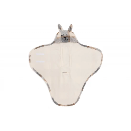 Jollein Pucktuch Bunny Check Boucle