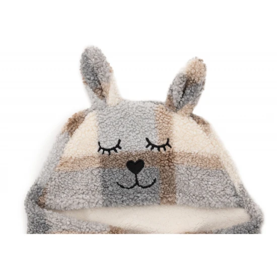 Jollein Pucktuch Bunny Check Boucle