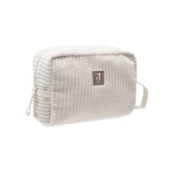 Kulturtasche Cloudy Rib Oatmeal