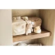 Kulturtasche Cloudy Rib Oatmeal Kulturtasche Cloudy Rib Oatmeal