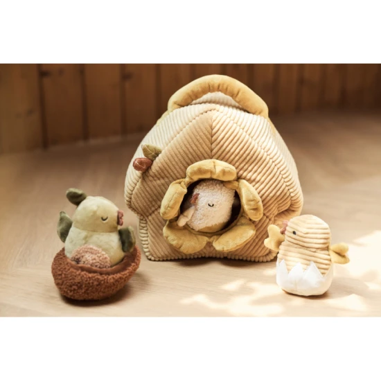 Textil-Vogelhaus mit Vögelchen Tiny Park Textil-Vogelhaus mit Vögelchen Tiny Park