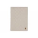 Decke 75x100cm Box Knit Warm Sand