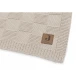 Decke 75x100cm Box Knit Warm Sand