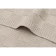Decke 75x100cm Box Knit Warm Sand