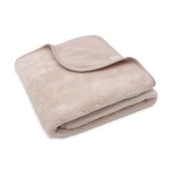 Decke 75x100cm Basic Sherpa Silk Rose
