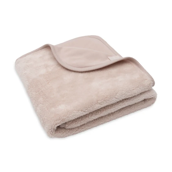 Decke 75x100cm Basic Sherpa Silk Rose