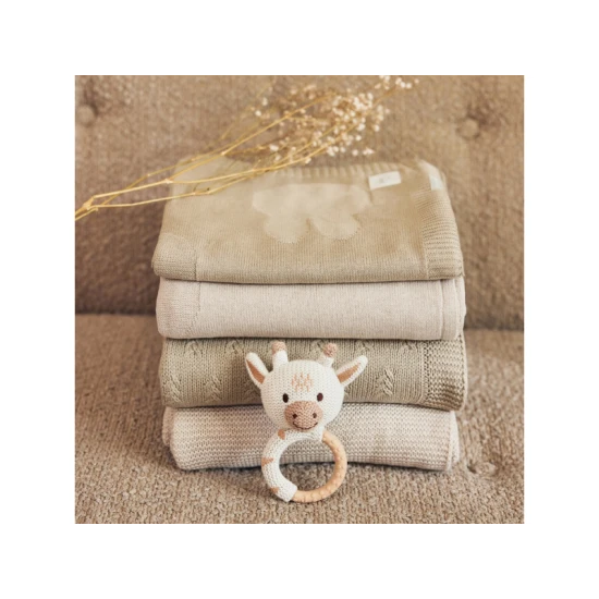 Decke 75x100 cm Miffy Nougat Fleece Decke 75x100 cm Miffy Nougat Fleece
