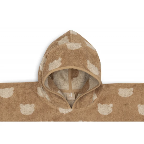 Poncho-Handtuch froté Jacquard Teddy Bear Jollein Poncho-Handtuch froté Jacquard Teddy Bear