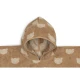 Poncho-Handtuch froté Jacquard Teddy Bear Jollein Poncho-Handtuch froté Jacquard Teddy Bear