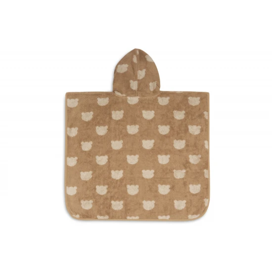 Poncho-Handtuch froté Jacquard Teddy Bear Jollein Poncho-Handtuch froté Jacquard Teddy Bear