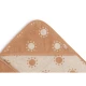 Kapuzenhandtuch Frottee 75x75 cm Jacquard Sun Jollein Kapuzenhandtuch Frottee 75x75 cm Jacquard Sun